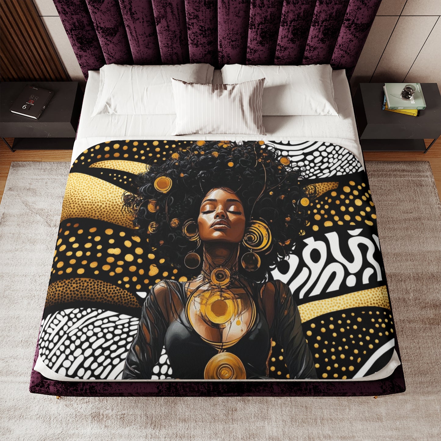 Black Essence Cozy Serpa Blanket