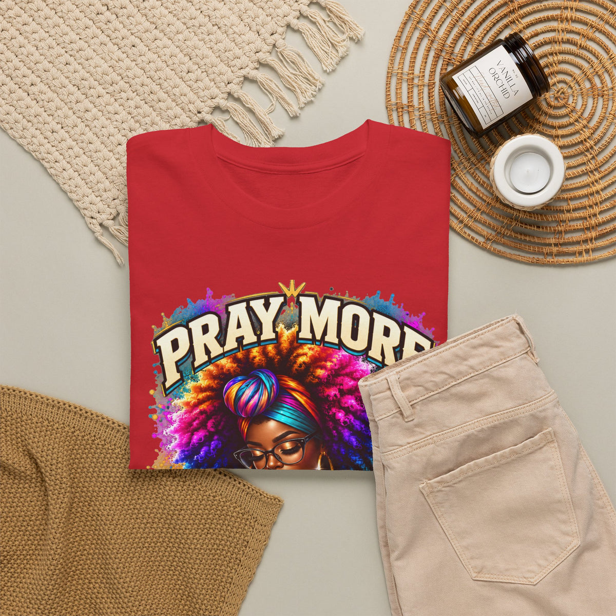 Pray More, Say Less Graphic Tee