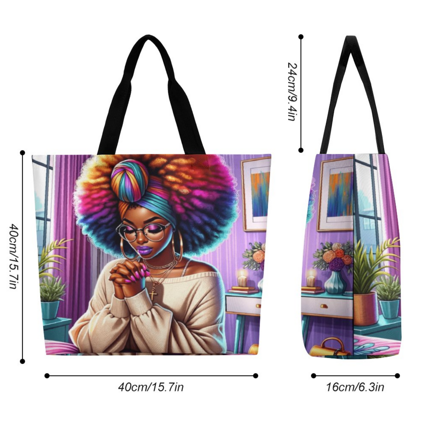 Pray More 2 Bigger & Better Shopping Tote Bag