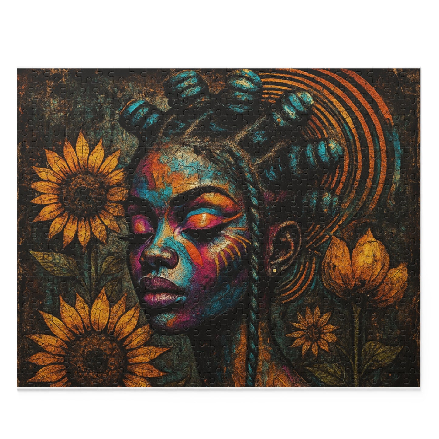 Queen Energy African American Art Puzzle