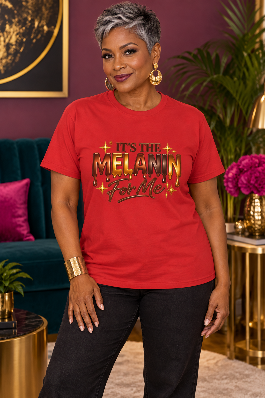 It’s the Melanin for Me Statement Tee
