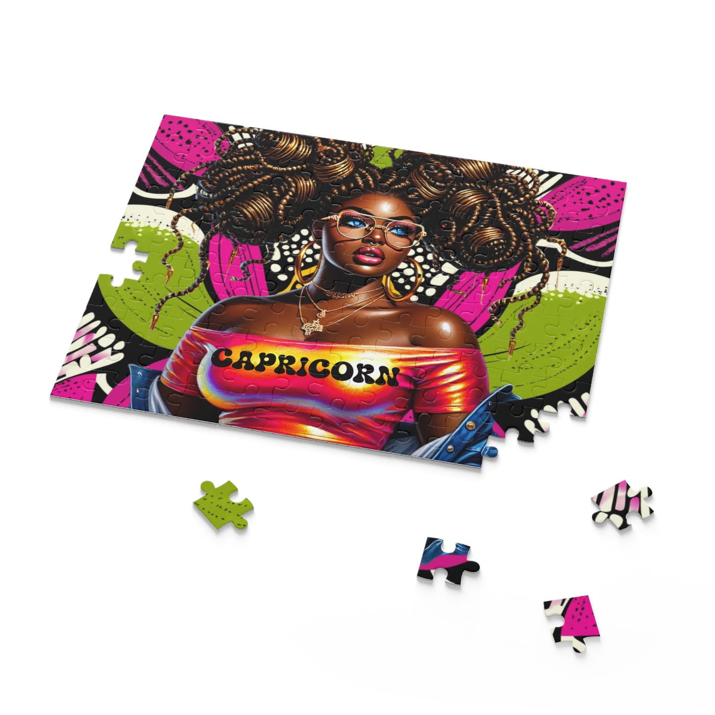 Capricorn Queen Puzzle - 120, 252, 500-Piece - Celebrating Strength & Style