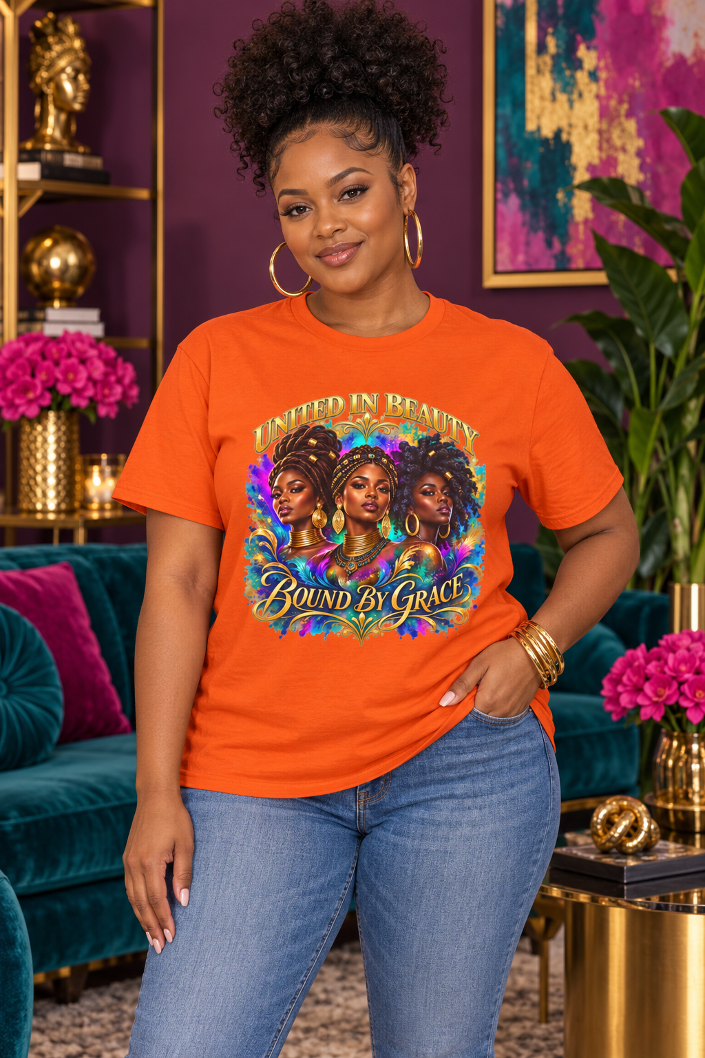 United in Beauty, Bound by Grace Graphic Tee