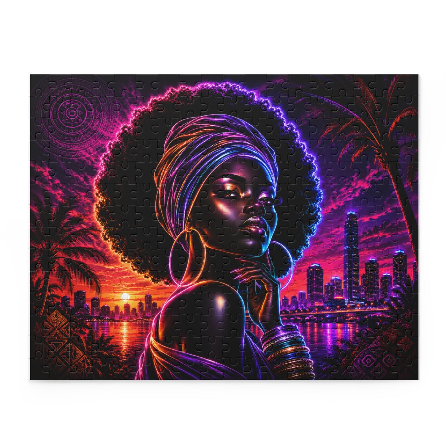 Neon Ancestry Puzzle