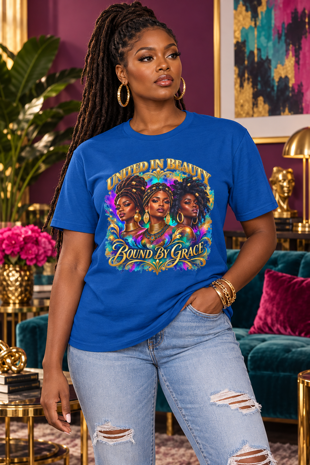 United in Beauty, Bound by Grace Graphic Tee