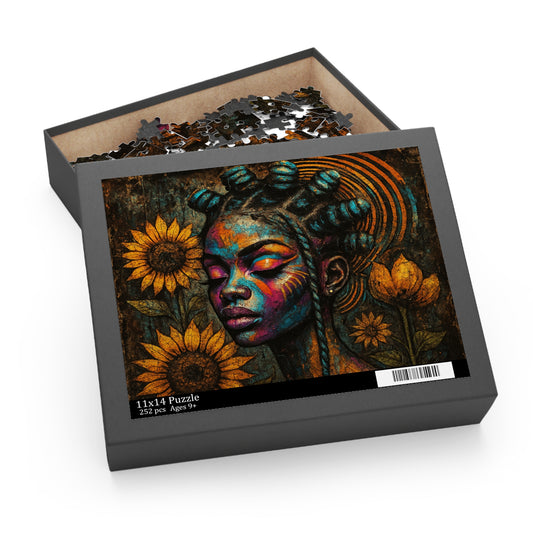 Queen Energy African American Art Puzzle