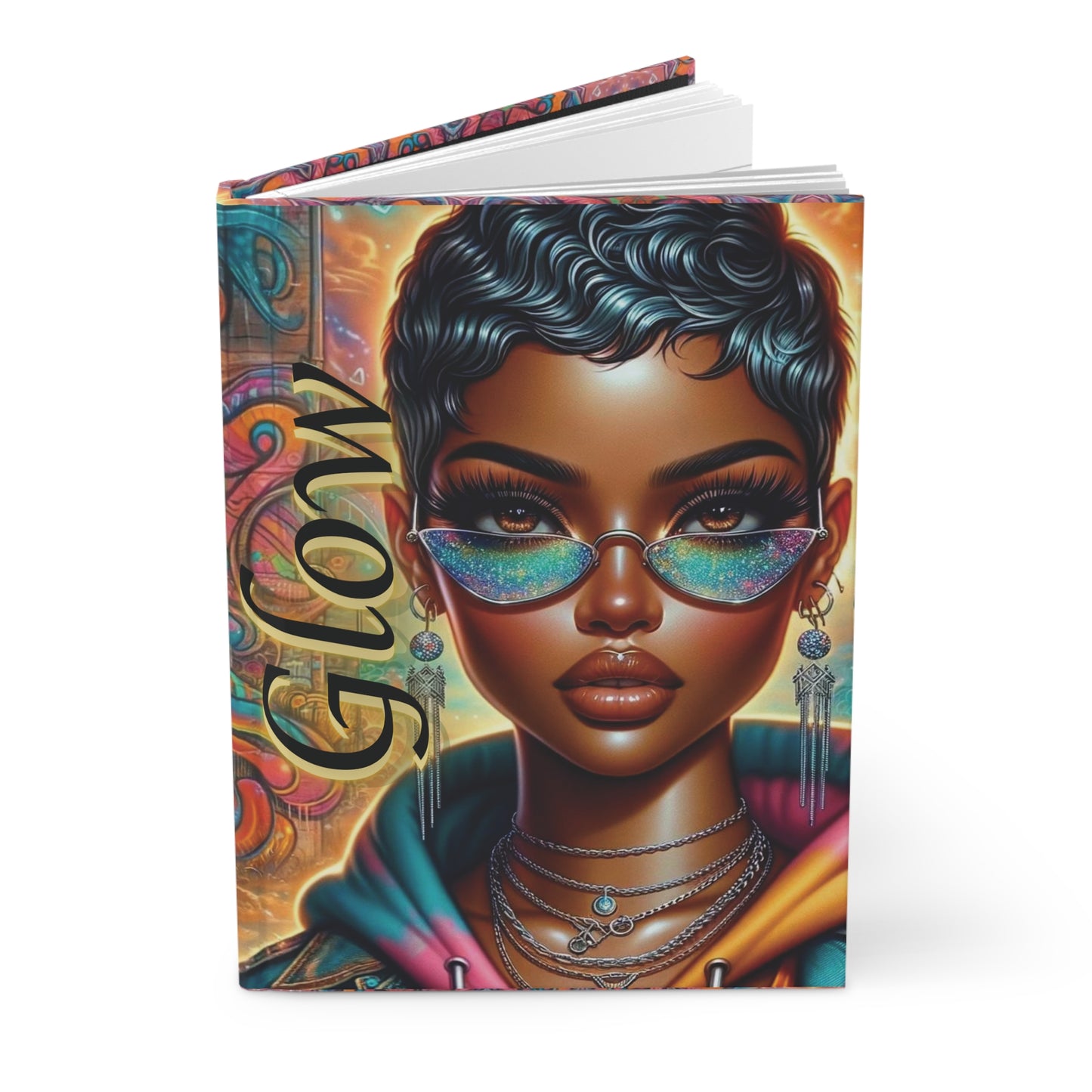 "Glow" Hardcover Journal Matte