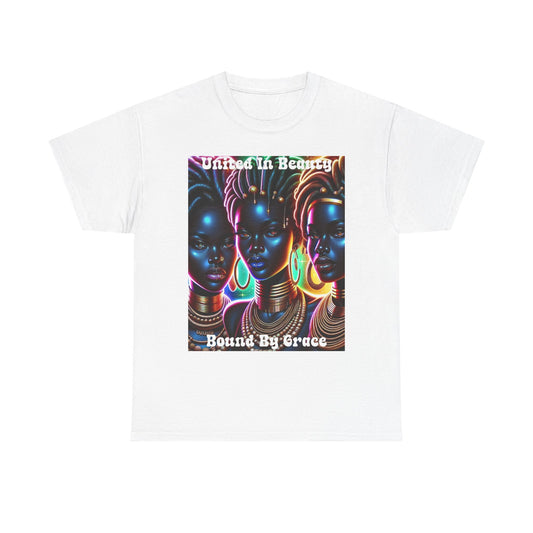 United In Beauty, Bound By Grace Cotton Tee