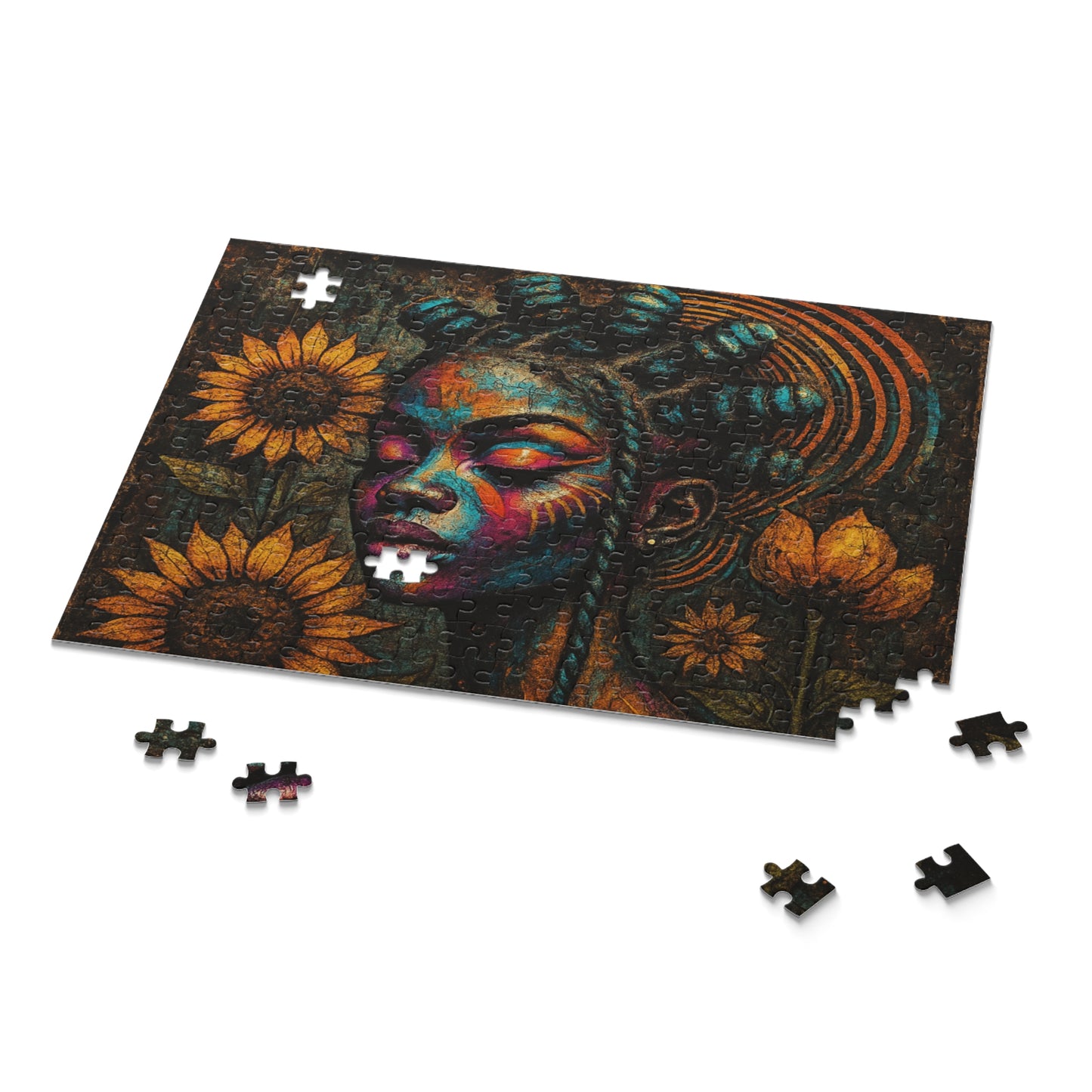 Queen Energy African American Art Puzzle
