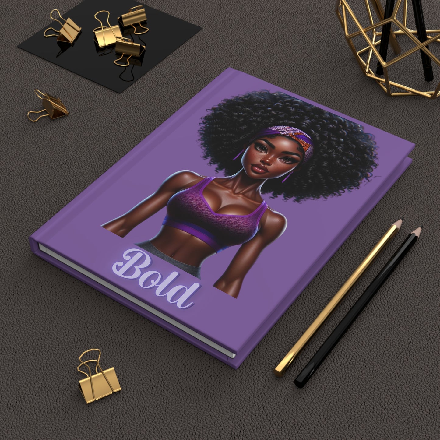 "Bold" Hardcover Journal Matte