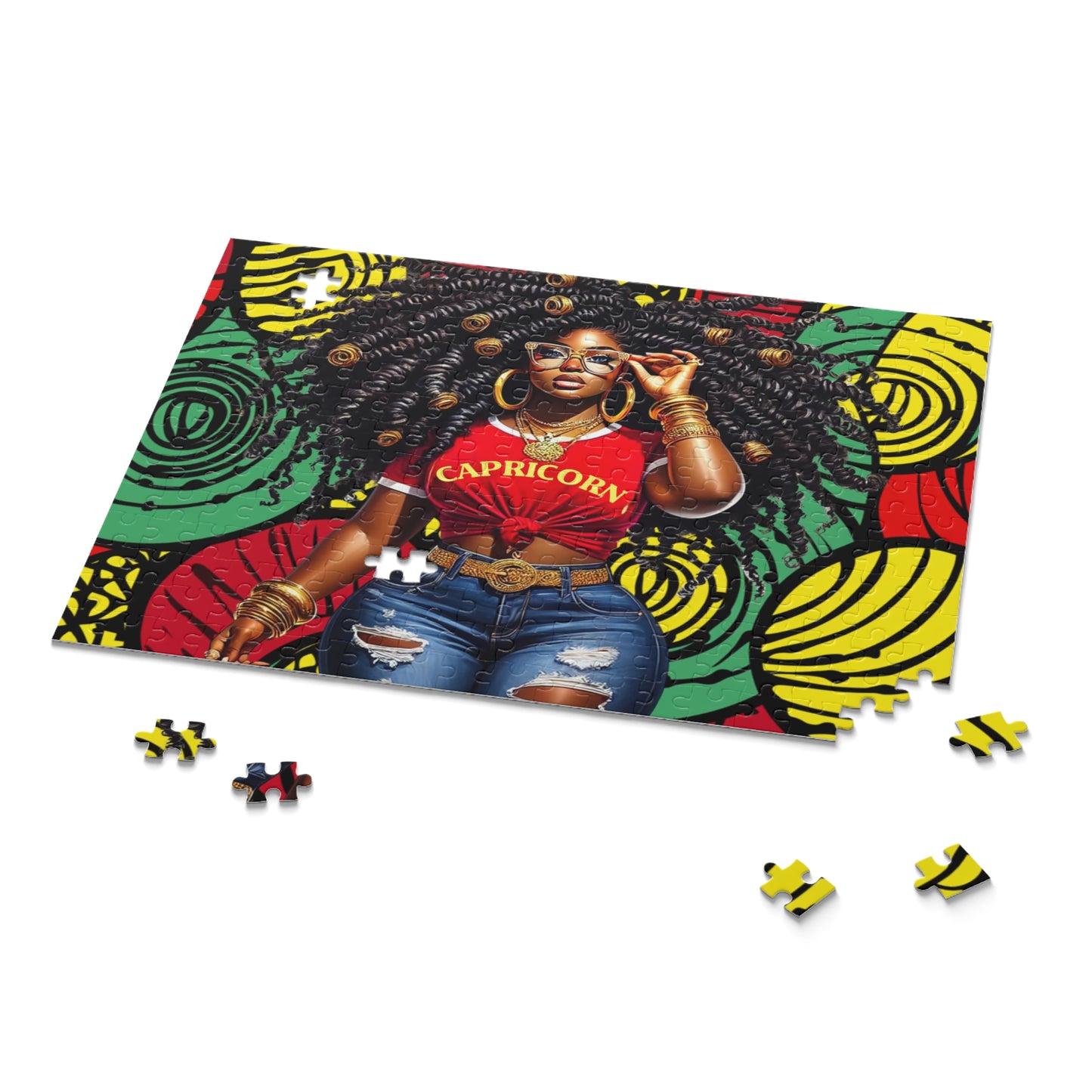 Capricorn Queen Puzzle - 120, 252, 500-Piece - Celebrating Strength & Style