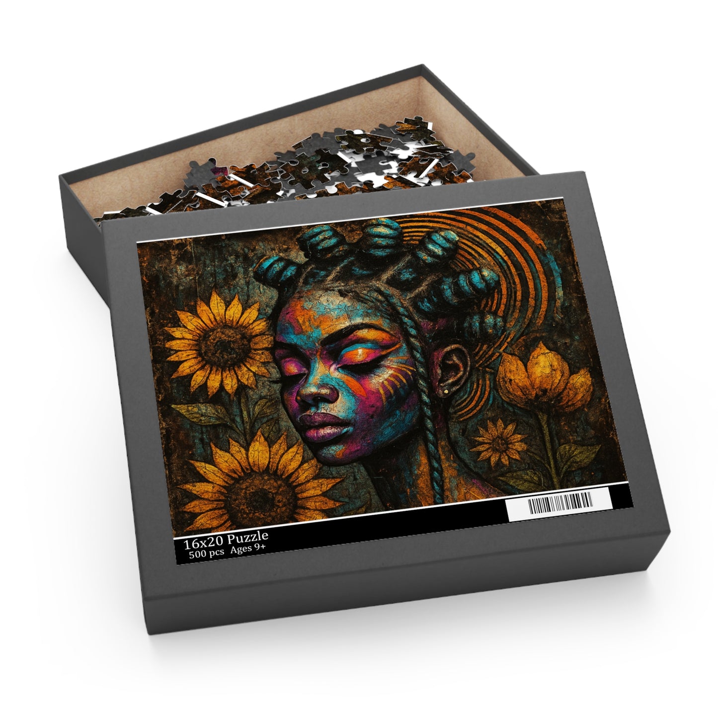Queen Energy African American Art Puzzle