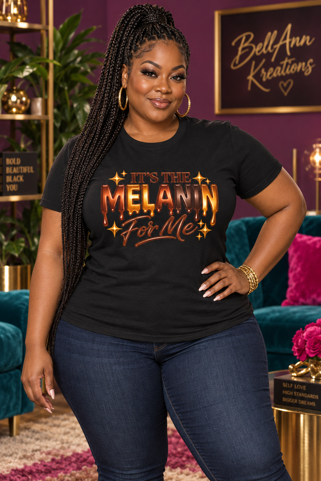 It’s the Melanin for Me Statement Tee