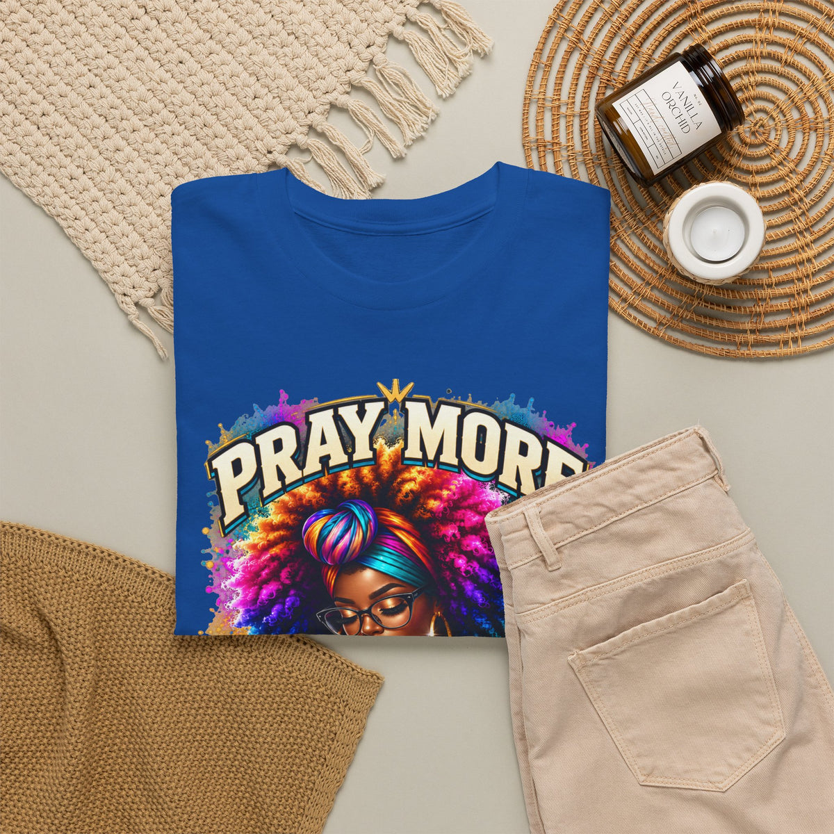 Pray More, Say Less Graphic Tee