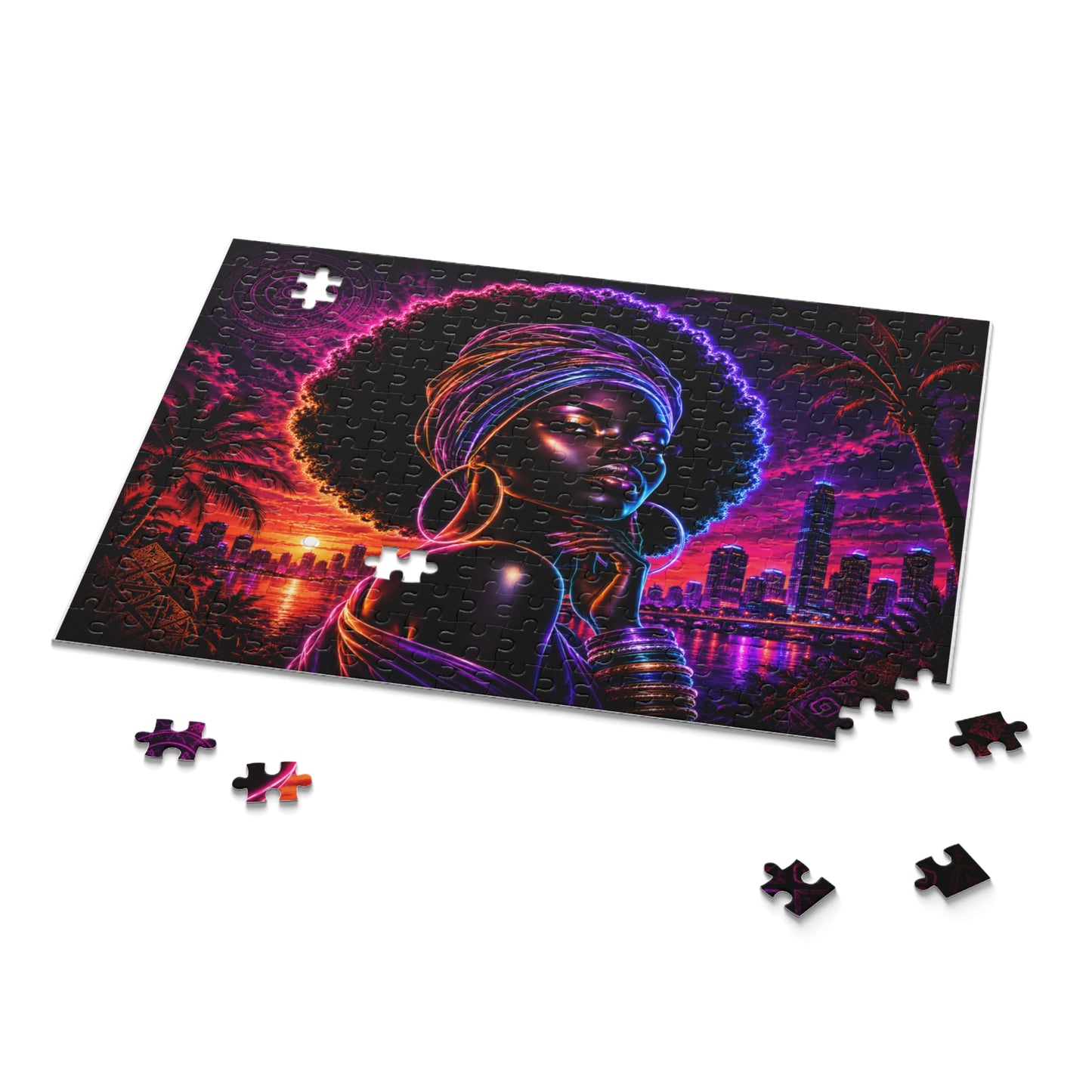 Neon Ancestry Puzzle