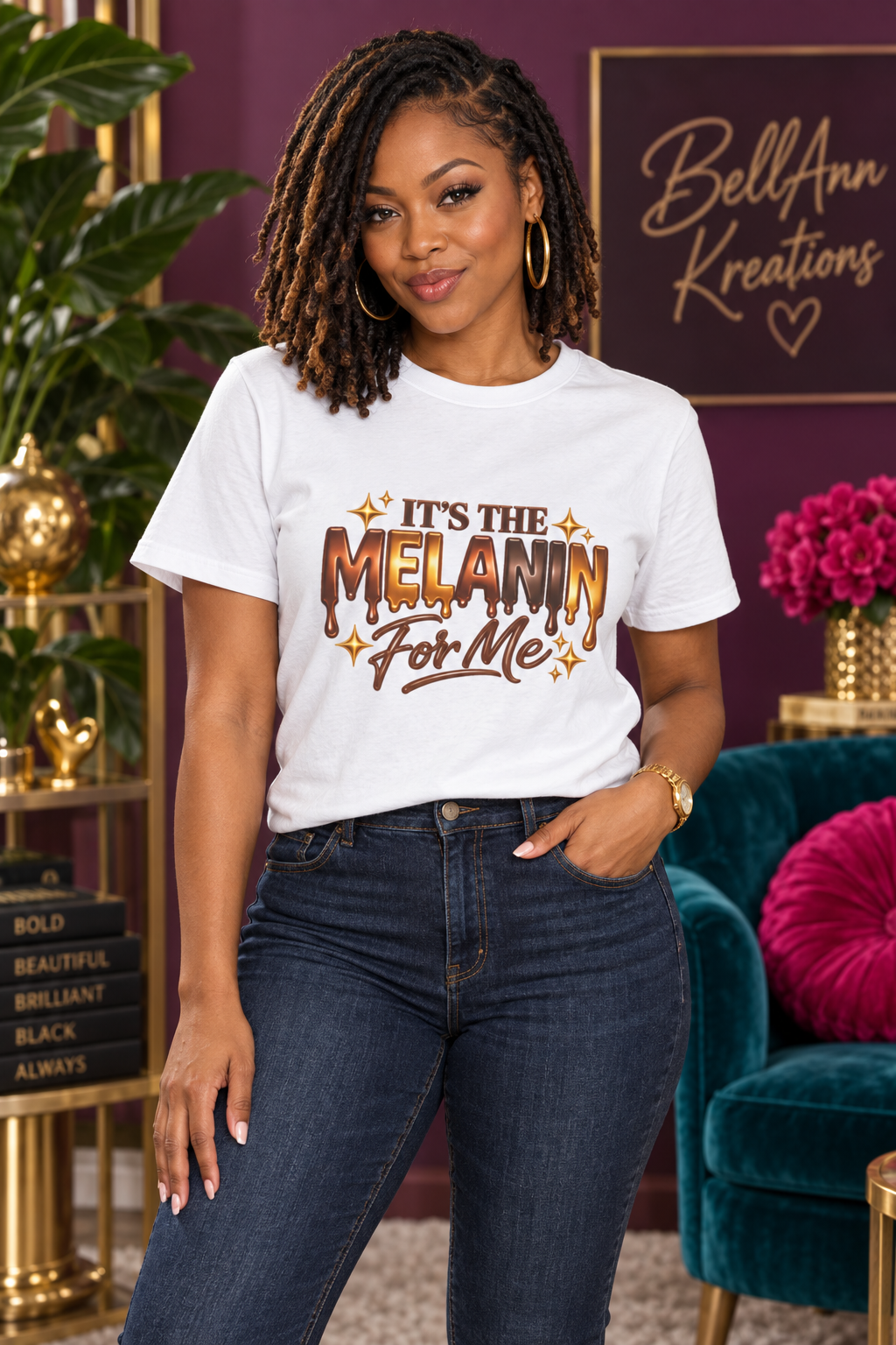 It’s the Melanin for Me Statement Tee