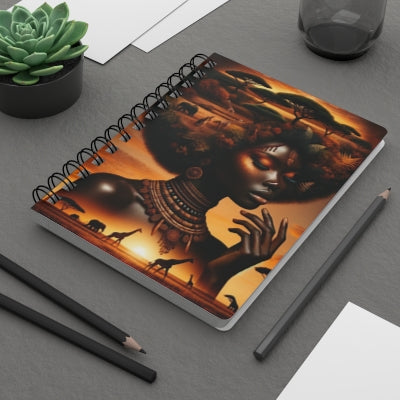 "Savannah Sunset" Spiral Notebook