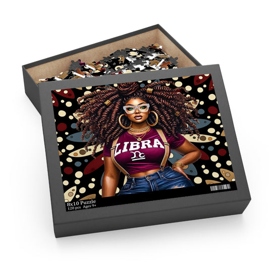 Libra Queen Puzzle - 120, 252, 500-Piece - Celebrate Your Zodiac Sign