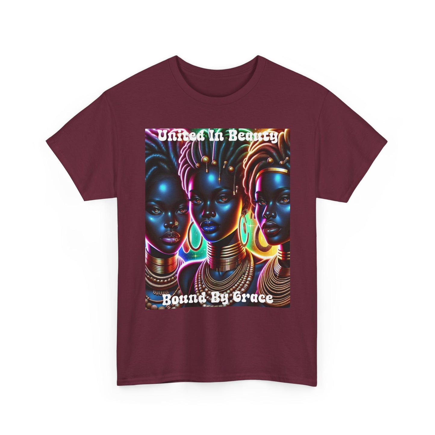 United In Beauty, Bound By Grace Cotton Tee