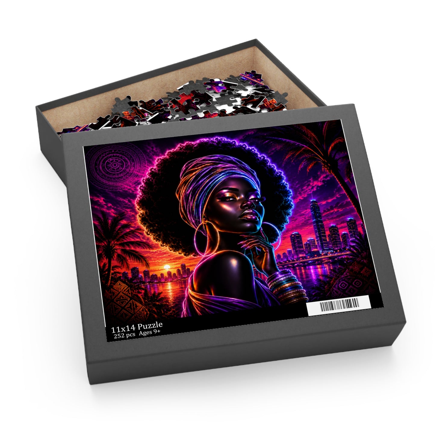 Neon Ancestry Puzzle