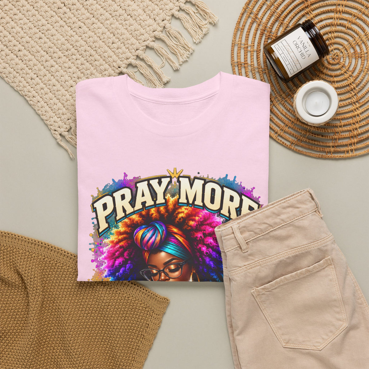 Pray More, Say Less Graphic Tee