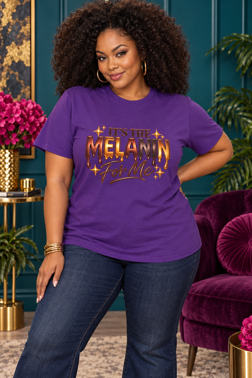 It’s the Melanin for Me Statement Tee