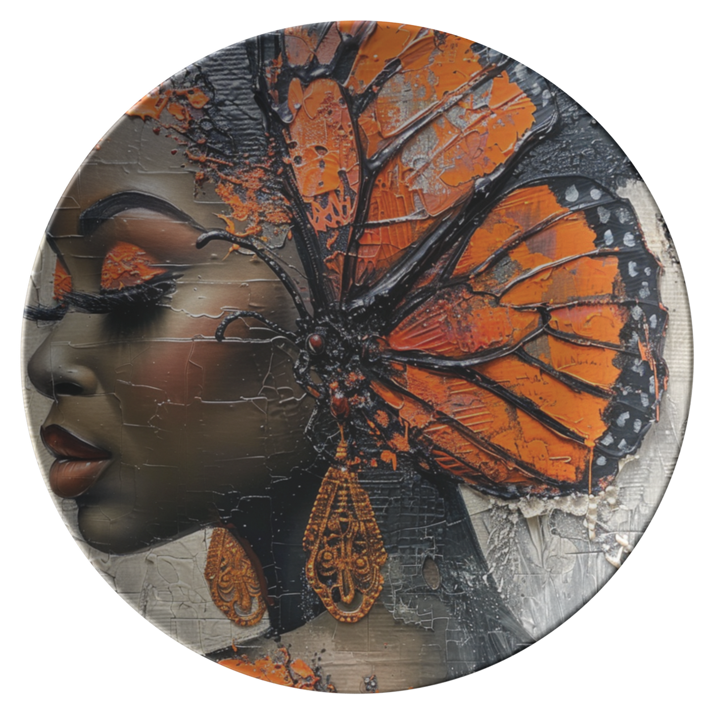 Butterfly Essence 10" Dinner Plate