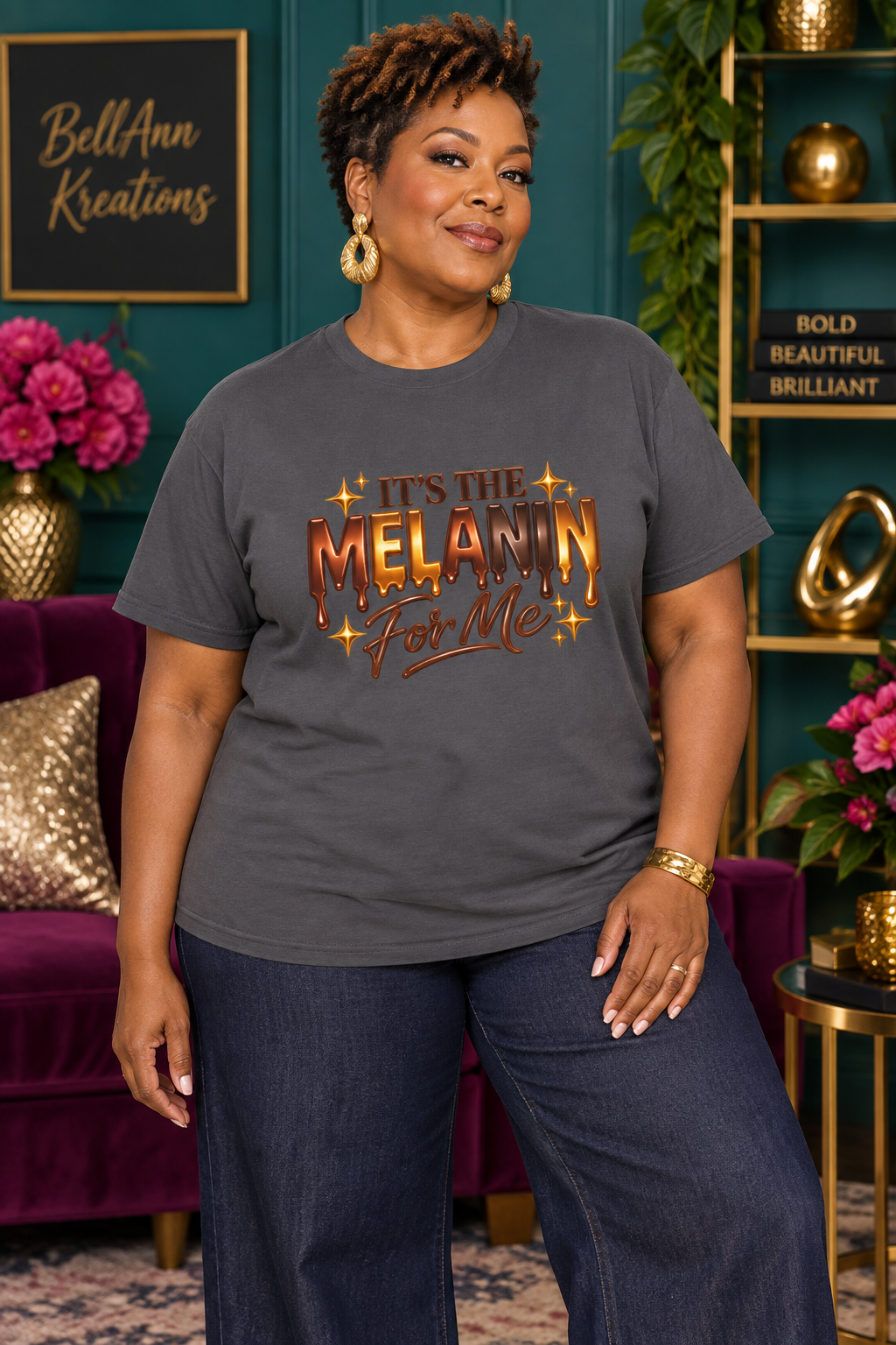 It’s the Melanin for Me Statement Tee