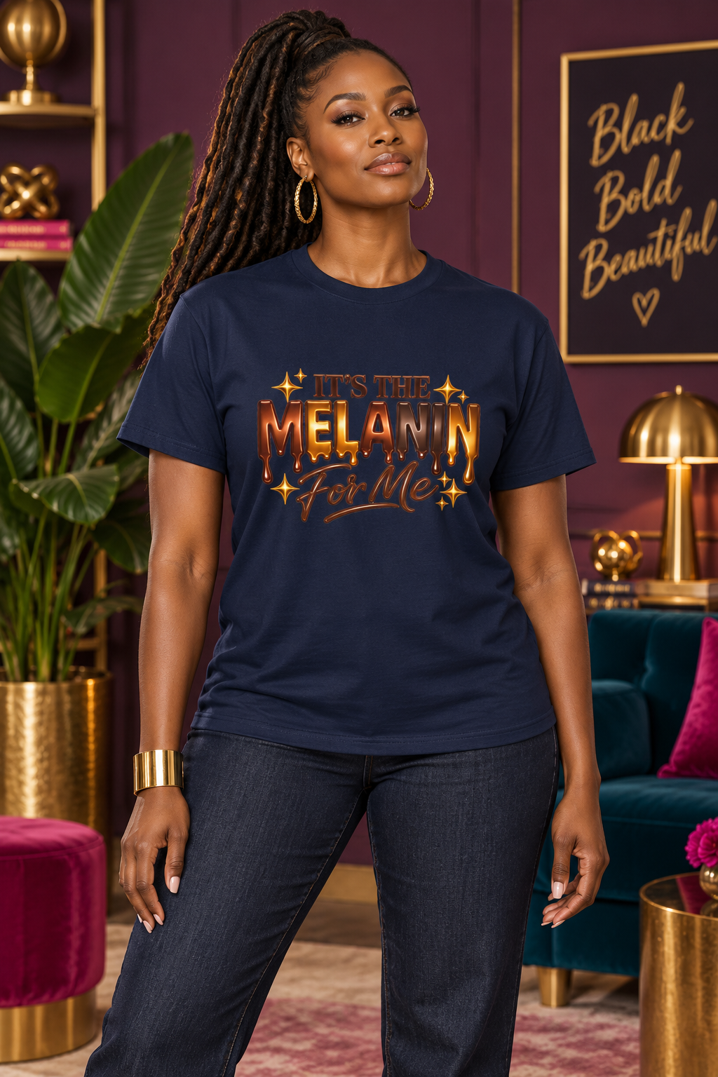 It’s the Melanin for Me Statement Tee