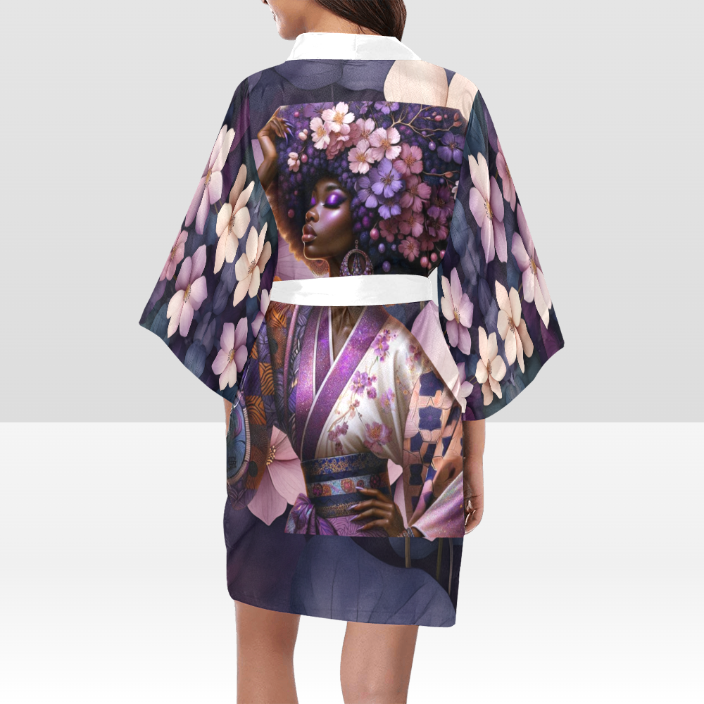 Ethereal Blossom Kimono Robe: Embrace Elegance in Every Layer