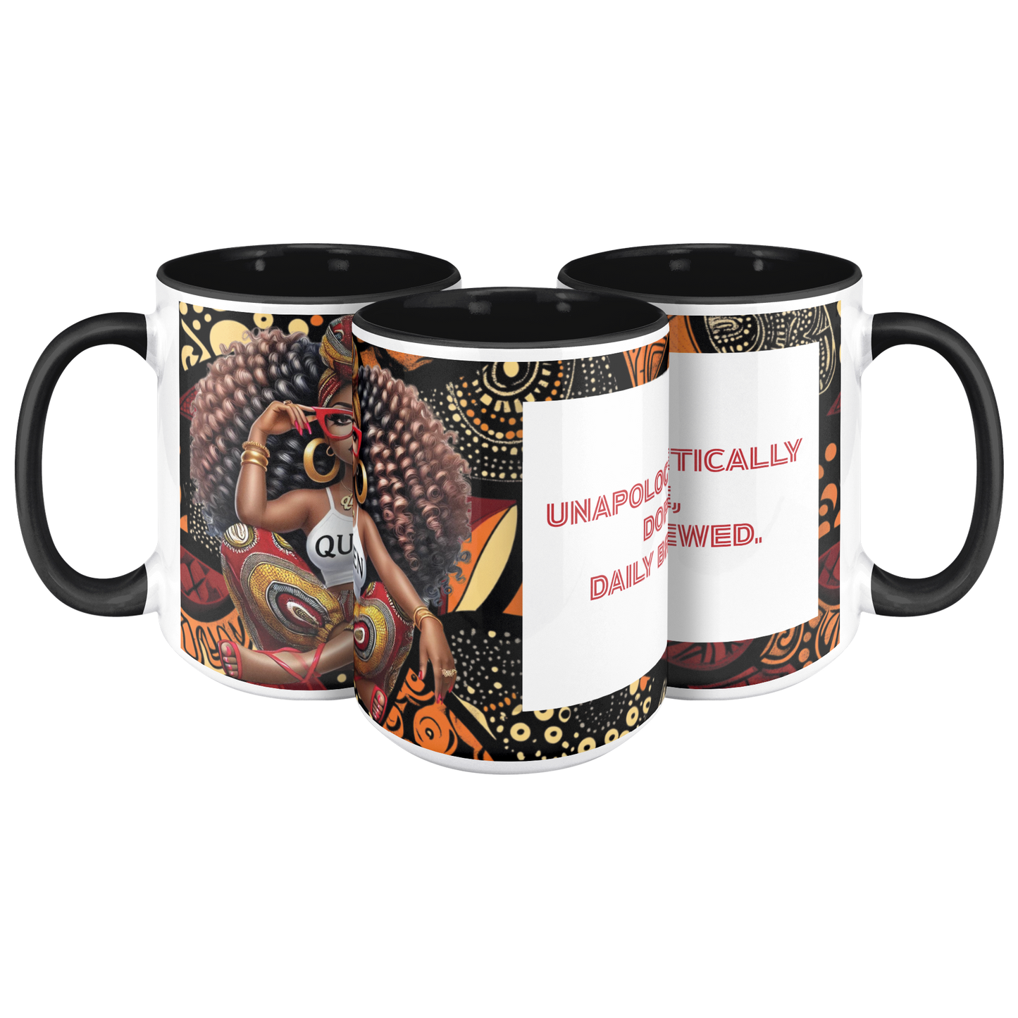 Unapologetically Dope & Daily Brewed 15oz Mug