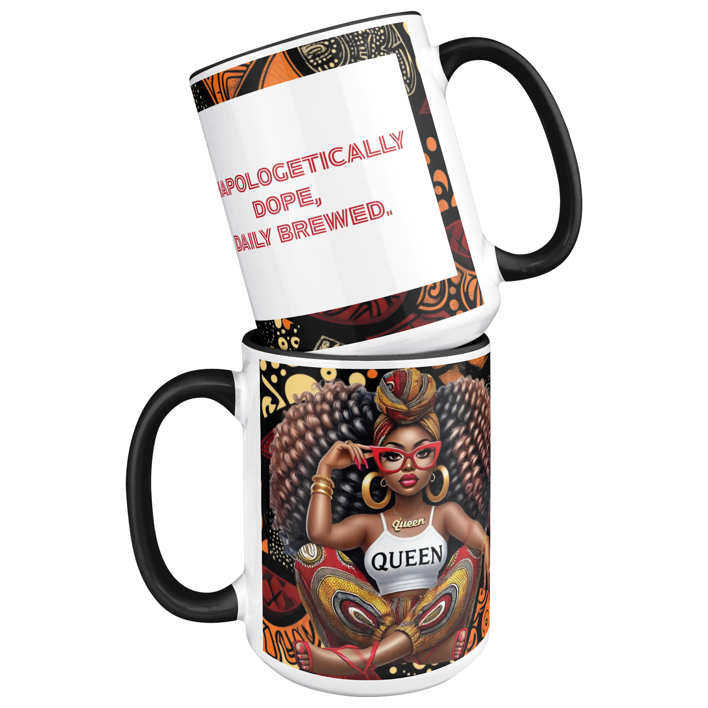 Unapologetically Dope & Daily Brewed 15oz Mug