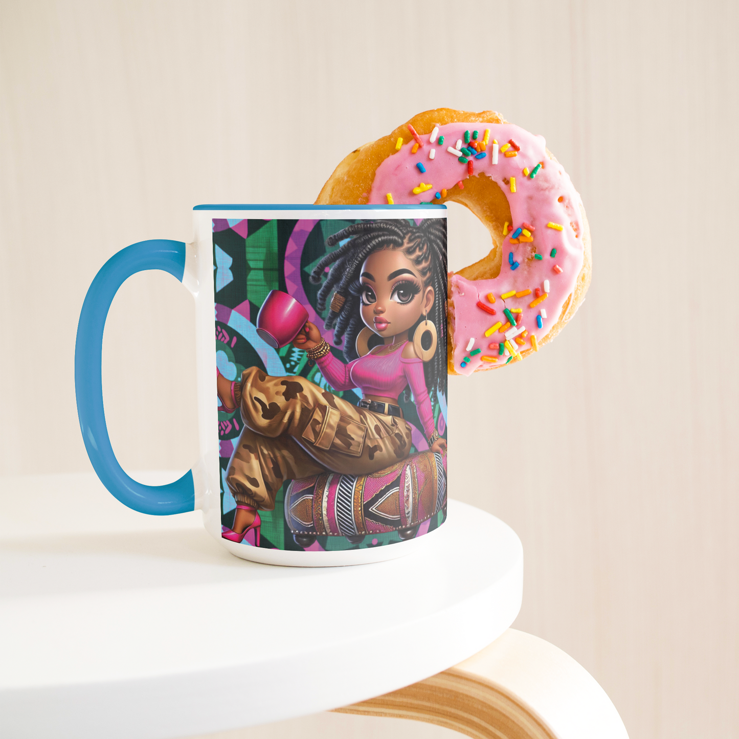 Serving Looks & Spilling Tea 15oz Mug