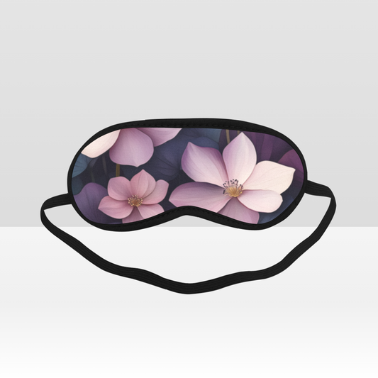 Ethereal Midnight Bloom Sleep Mask: Dream Deeply in Floral Tranquility