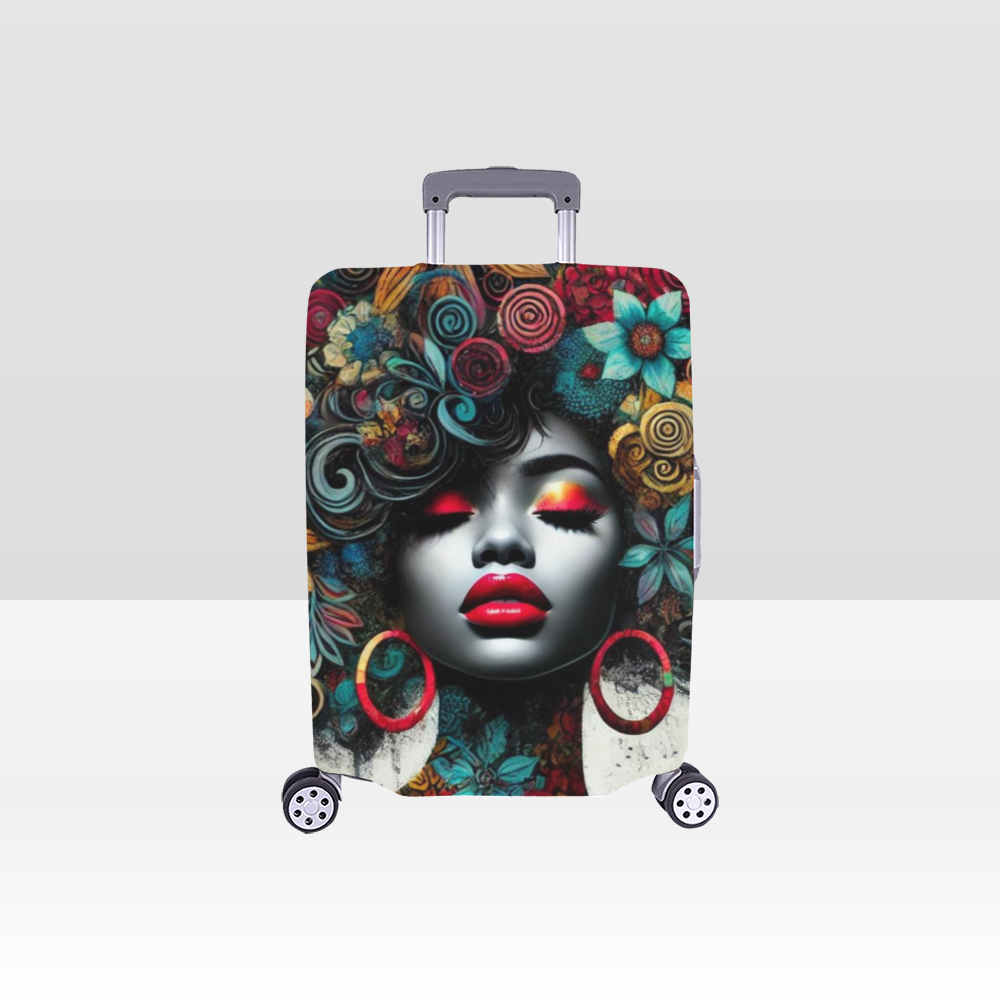 Vivid Dreams Luggage Cover: Travel with Style and Protection