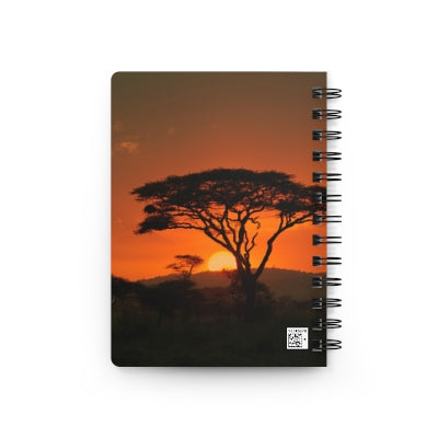 "Savannah Sunset" Spiral Notebook