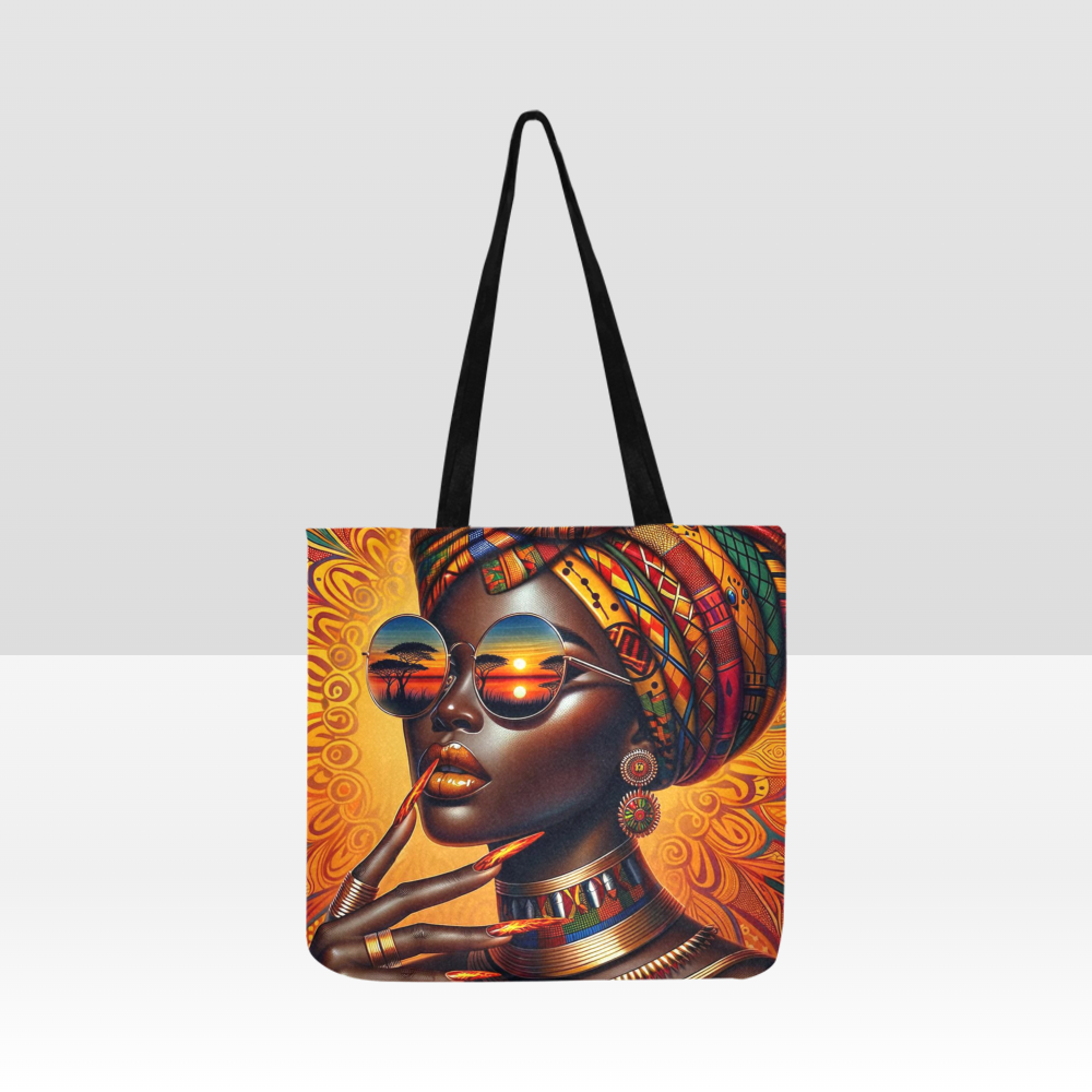 "Queen Vibes" Reusable Shopper Bag