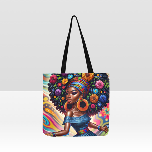 "Denim Beauty" Reusable Shopper Bag