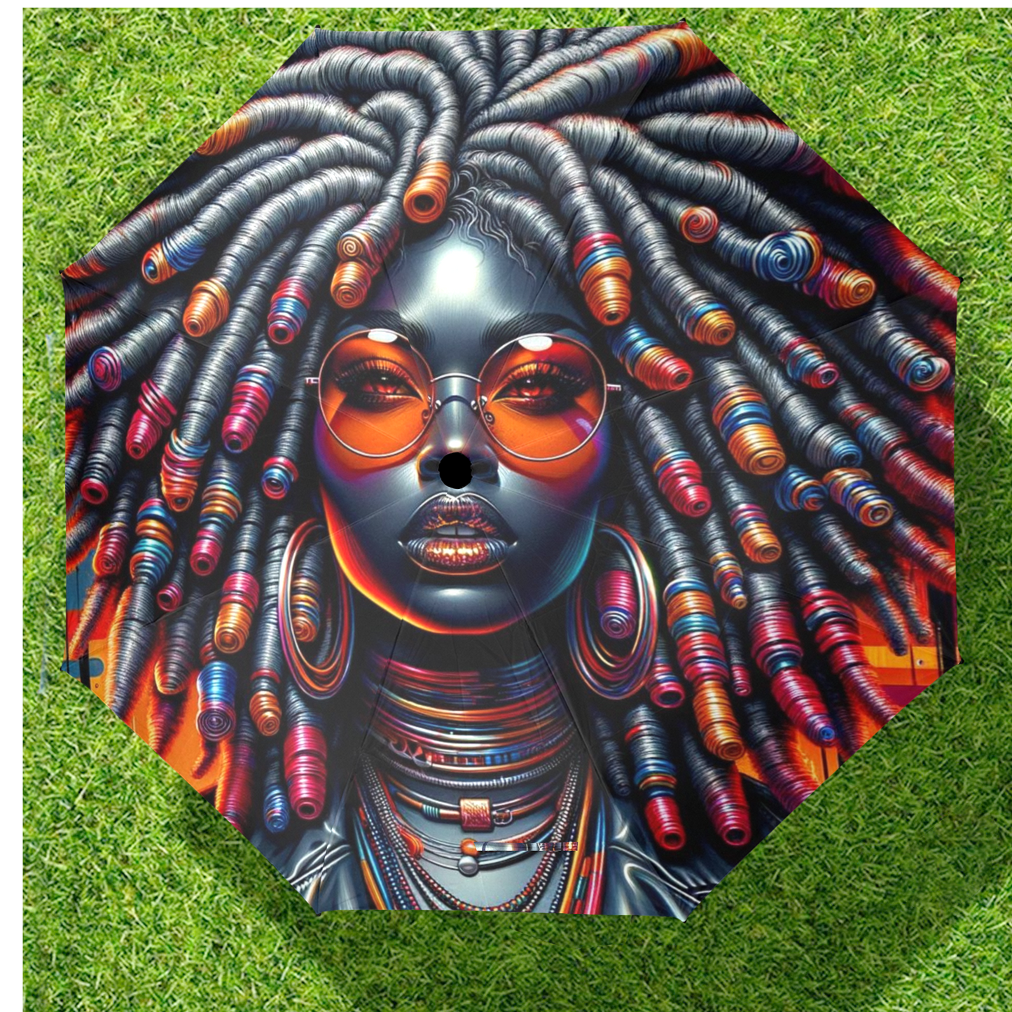 "Loc'd In Beauty" Umbrella