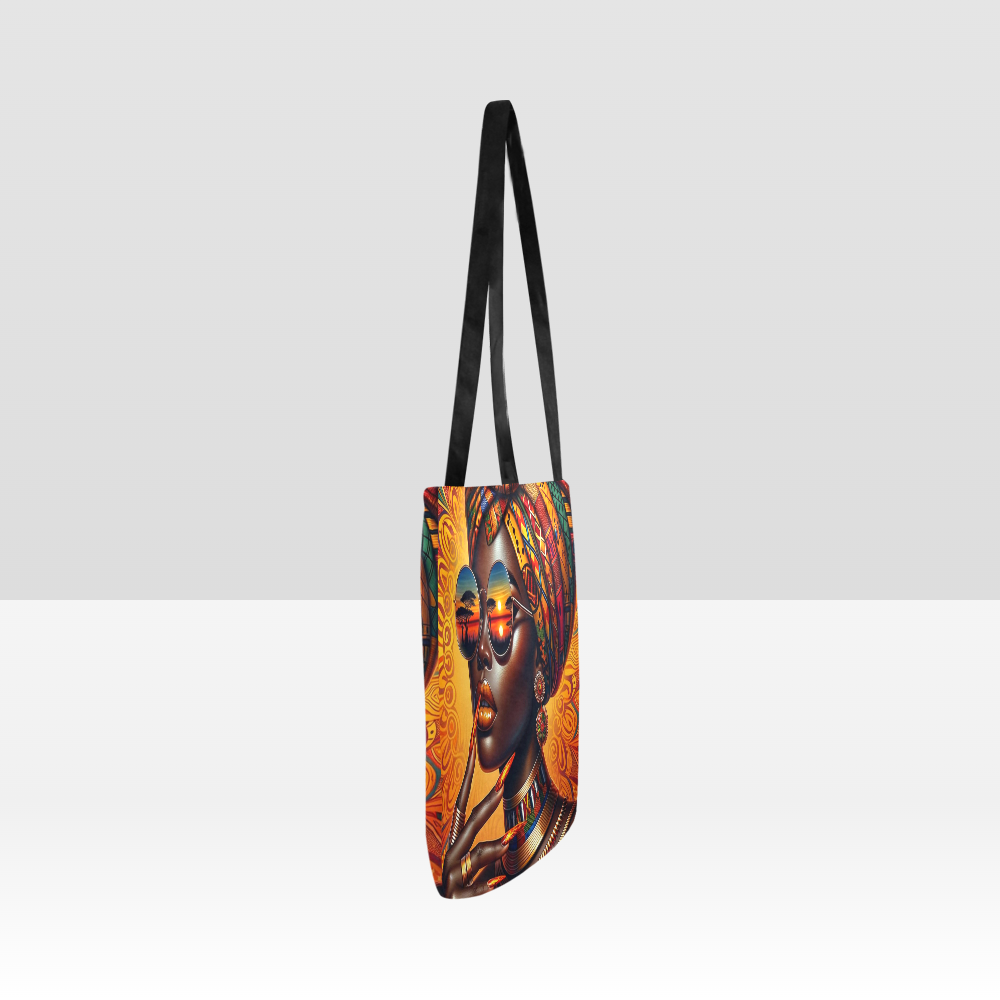 "Queen Vibes" Reusable Shopper Bag