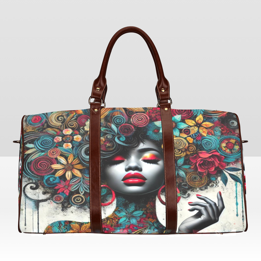 Vivid Dreams Enchanted Beauty Travel Bag: Where Elegance Meets Travel Ease