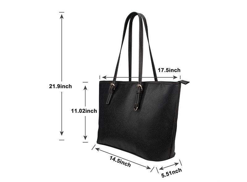 "Urban Fantasy" Leather Tote Bag