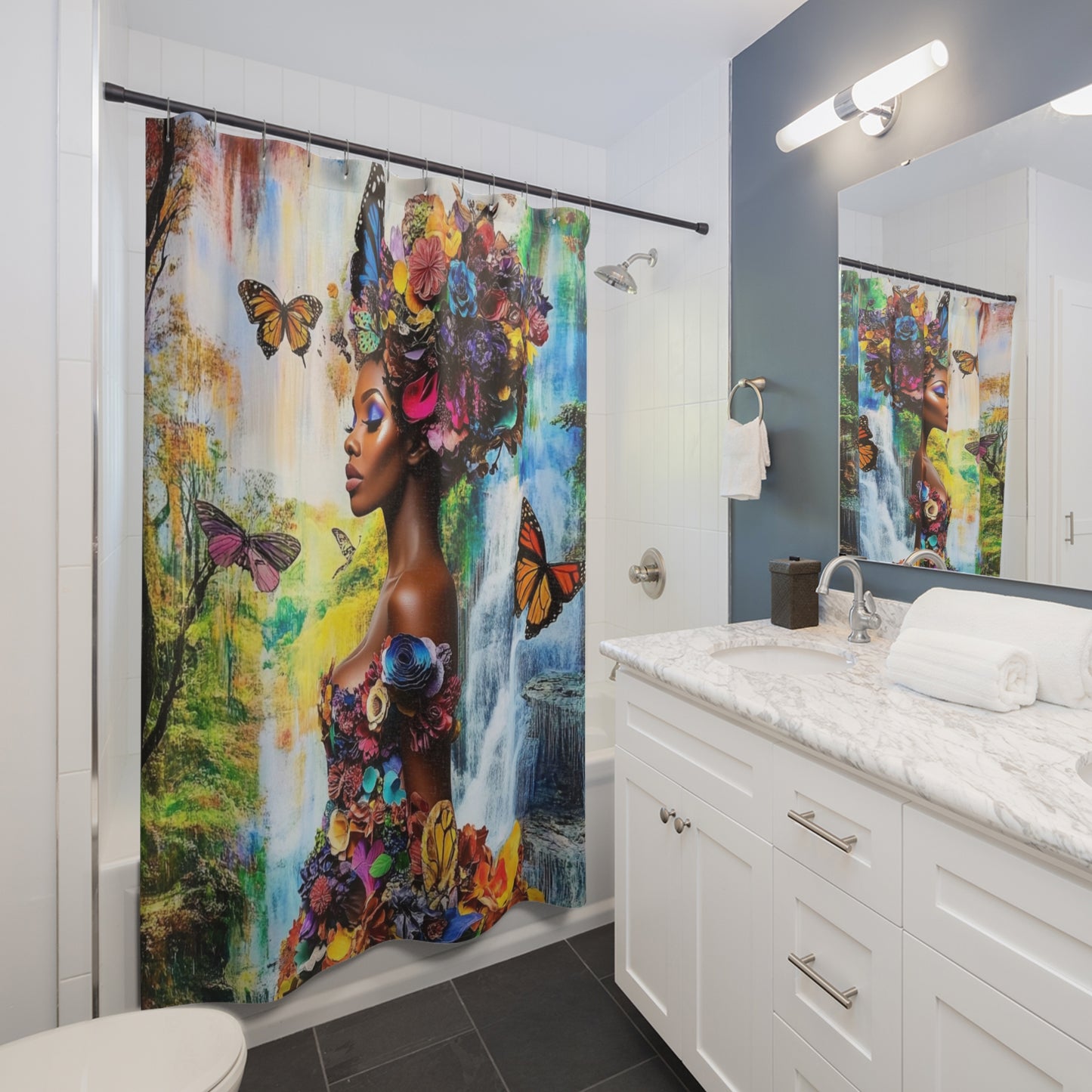Garden of Grace Shower Curtain 72"x72"